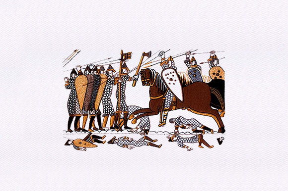 Battle of Hastings: A Military Embroidery Design for Thoughtful Personalized Gifts