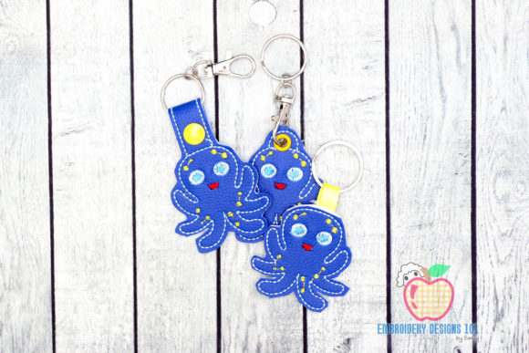 Cute Octopus ITH Keyfob: A Craft Fair Seller’s Review