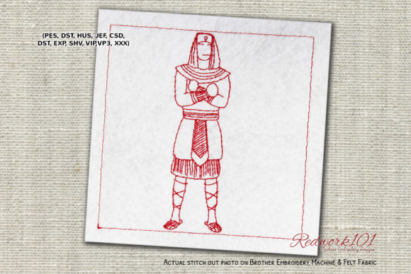 Egyptian King Costume Lineart: Craft Fair Review