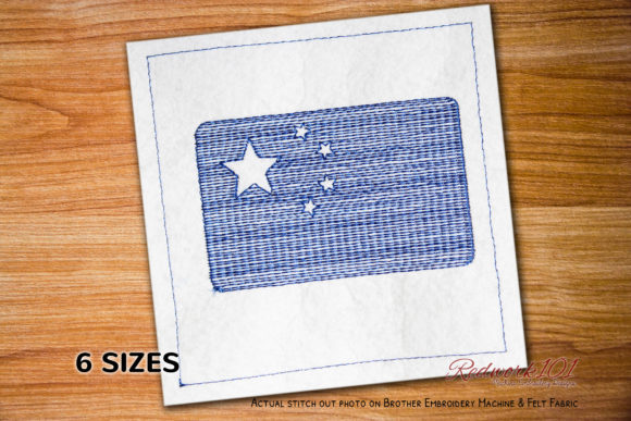 Flag of China Redwork: A Designer’s Review for Business Merch