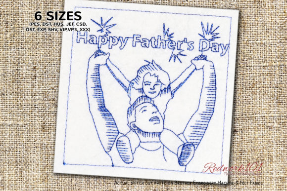 Girl Father Day Redwork: A Design Review for Real Projects