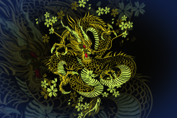Gold Dragon Embroidery Design Review for Personalized Gifts