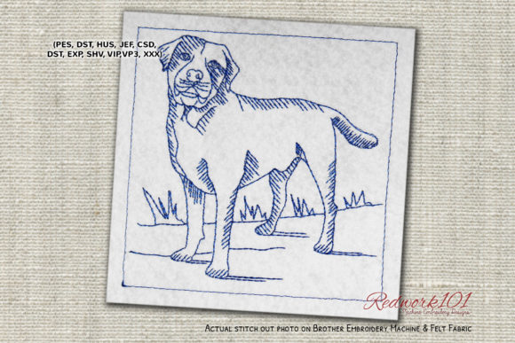 Labrador Dog Redwork: A Designer’s Seasonal Review