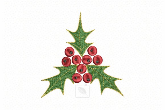 Red Holly Berries New Year Motive: A Designer’s Review
