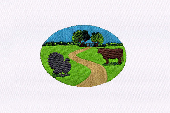 Turkey and Farm Design: A Hands-On Embroidery Review